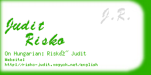 judit risko business card